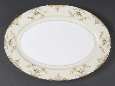 Marie 14" Oval Serving Platter