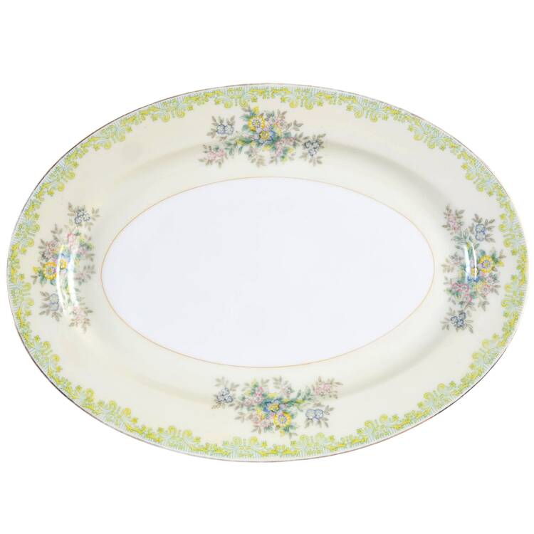 Marie  12" Oval Serving Platter