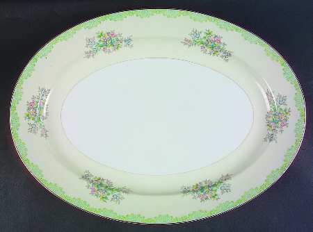 Marie  16" Oval Serving Platter