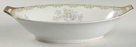 Marie  11" Oval Vegetable Bowl