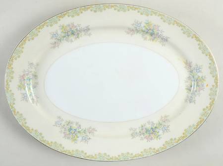 Marie  14" Oval Serving Platter
