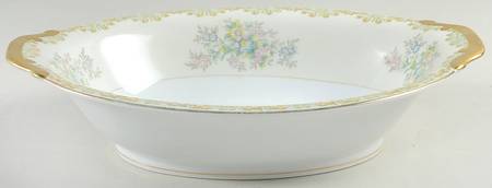 Marie  11" Oval Vegetable Bowl
