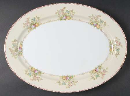 Marjorie 16" Oval Serving Platter