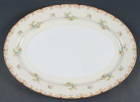 MEI106 16" Oval Serving Platter