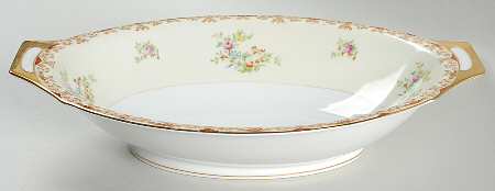 MEI106 11" Oval Vegetable Bowl