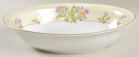 MEI108 10" Oval Vegetable Bowl