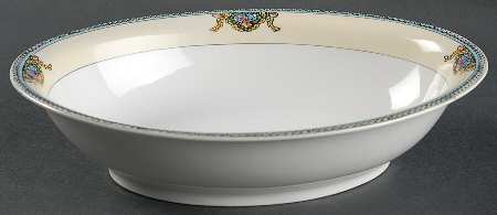 MEI11 9" Oval Vegetable Bowl