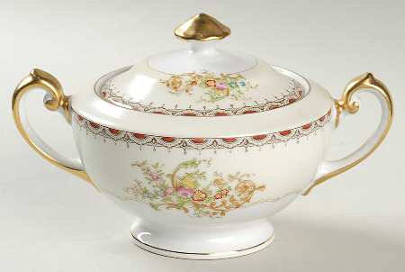 MEI111  Sugar Bowl & Lid