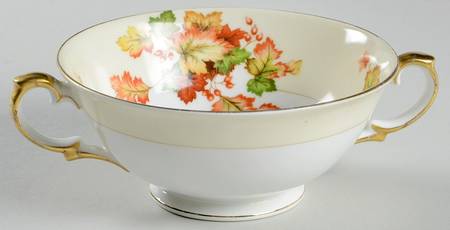 MEI117 (F & B JAPAN) Footed Cream Soup Bowl