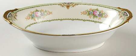 MEI123 11" Oval Vegetable Bowl