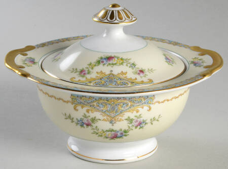MEI127  Sugar Bowl & Lid