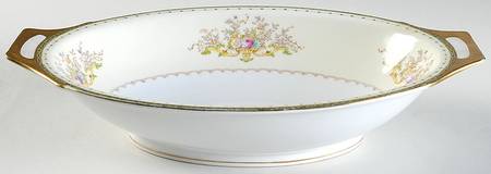 Dorothy 11" Oval Vegetable Bowl