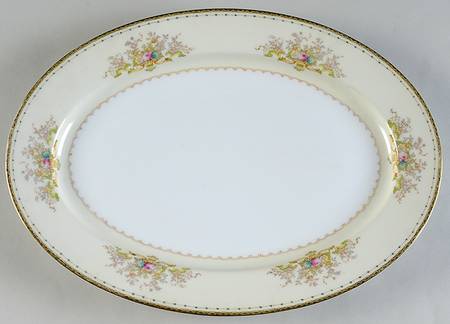Dorothy 14" Oval Serving Platter