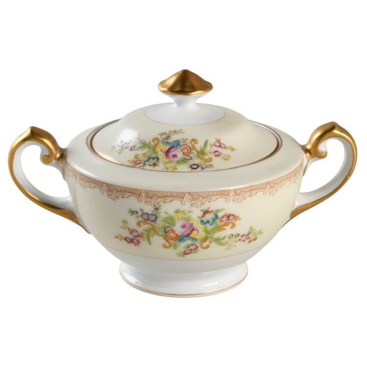 MEI133 Sugar Bowl & Lid