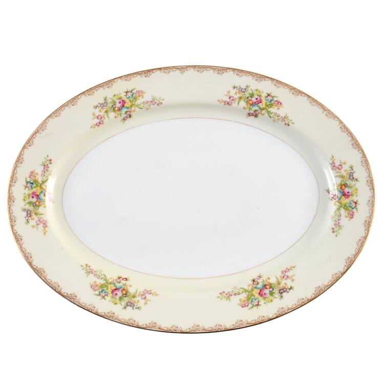 MEI133 14" Oval Serving Platter