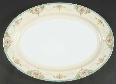 N1299 16" Oval Serving Platter