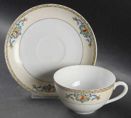 MEI171 Flat Cup & Saucer Set