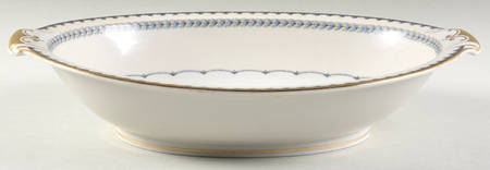 MEI173 11" Oval Vegetable Bowl