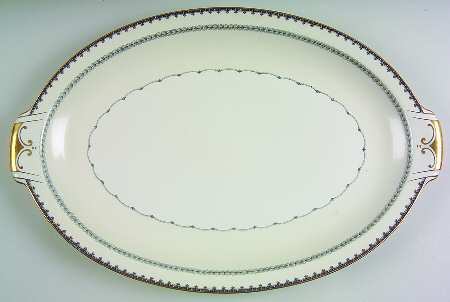 MEI173 17" Oval Serving Platter