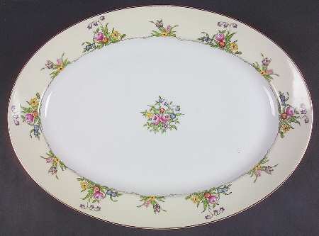 MEI204 16" Oval Serving Platter