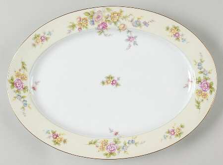 MEI22 14" Oval Serving Platter