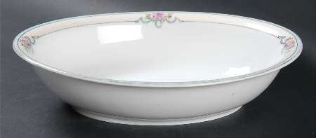 MEI222 9" Oval Vegetable Bowl