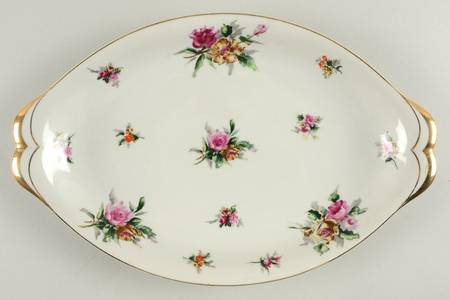Garden Rose (Norleans Shape) 13" Oval Serving Platter
