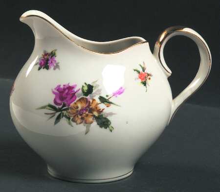 Garden Rose (Norleans Shape) Creamer