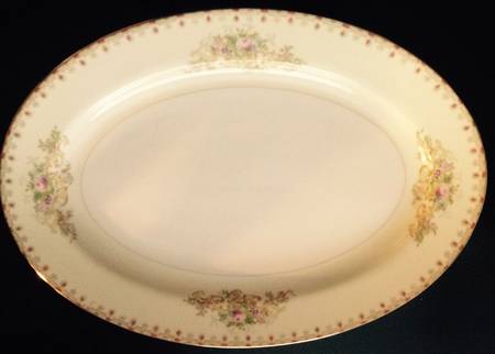 V1979 12" Oval Serving Platter
