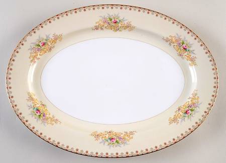 V1979 14" Oval Serving Platter