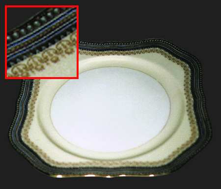 MEI263 Square Salad Plate