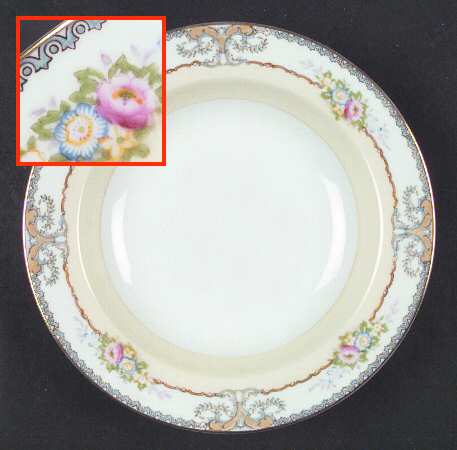 MEI28 Rim Soup Bowl