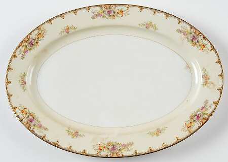 MEI32 12" Oval Serving Platter
