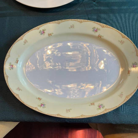 MEI34 16" Oval Serving Platter by Meito