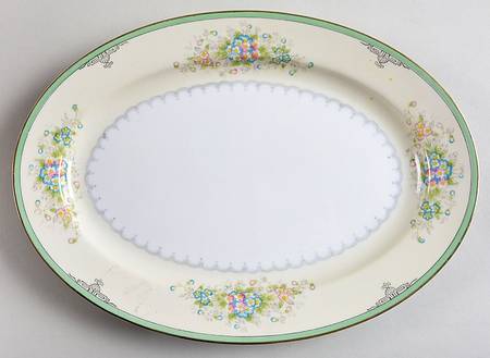 N959 12" Oval Serving Platter