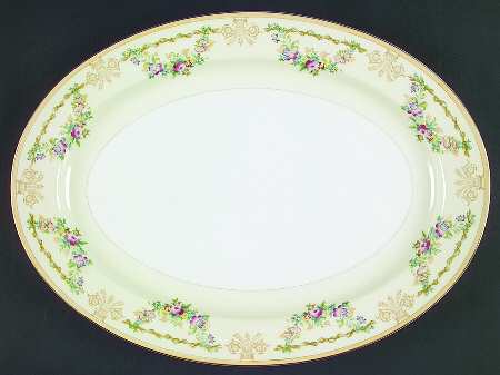 MEI355 16" Oval Serving Platter