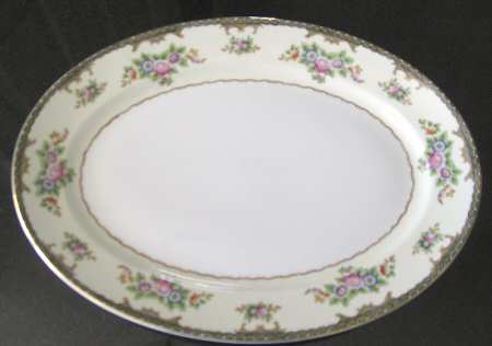 MEI394 14" Oval Serving Platter