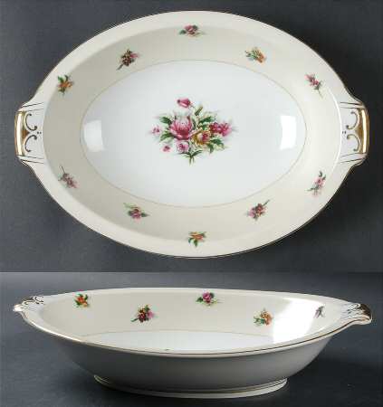 MEI41 11" Oval Vegetable Bowl