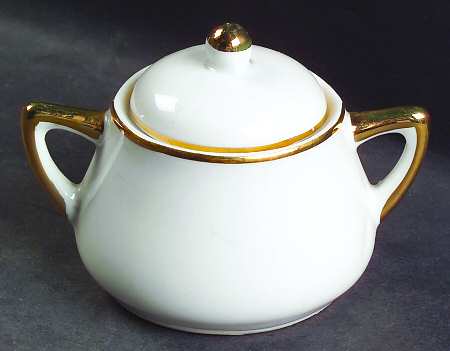 MEI444 Child's Sugar Bowl & Lid