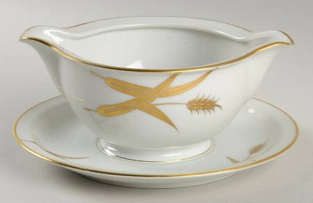 MEI466 Gravy Boat with Attached Underplate