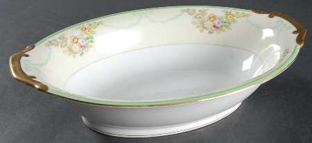 MEI52 11" Oval Vegetable Bowl