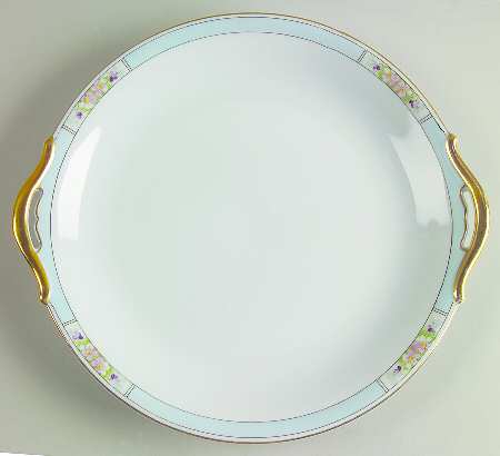MEI63 Handled Cake Plate