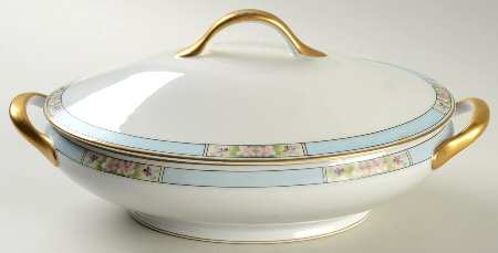 MEI63 Oval Covered Vegetable