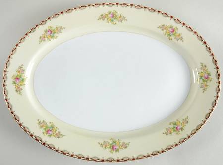 N1613A 16" Oval Serving Platter
