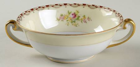 N1613A Footed Cream Soup Bowl