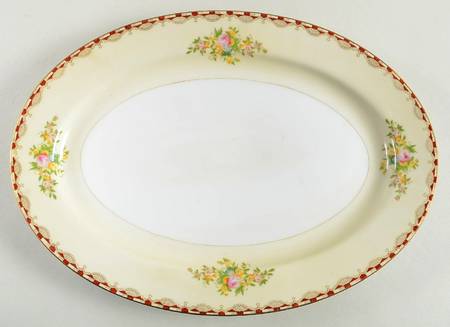 N1613A 12" Oval Serving Platter