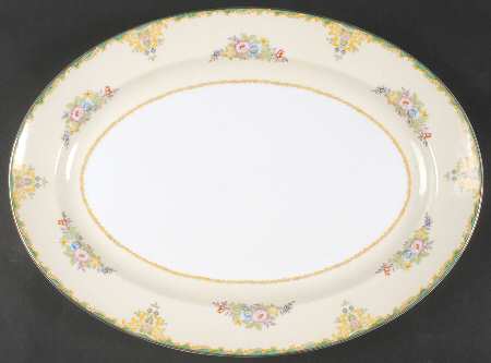 MEI68 16" Oval Serving Platter