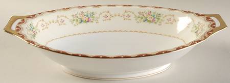 MEI72 11" Oval Vegetable Bowl