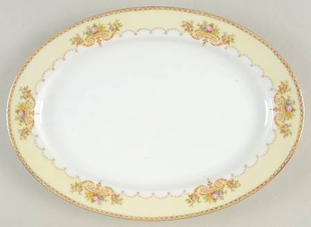 MEI79 12" Oval Serving Platter by Meito