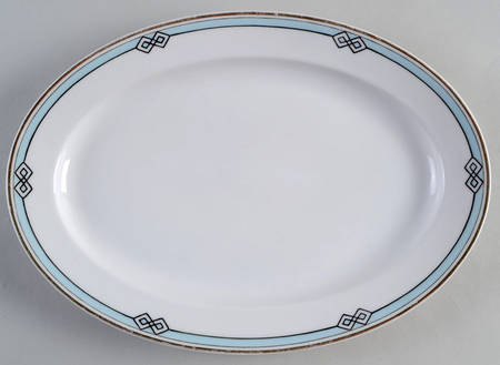 Melbourne 11" Oval Serving Platter by Meito